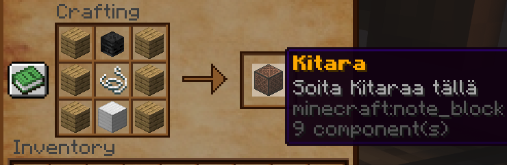 Kitara - resepti